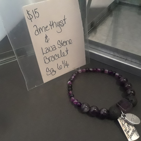 Amethyst bracelet - Picture 3 of 4